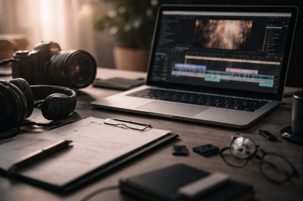 Proceso de edición y trabajo detrás de un vídeo de boda